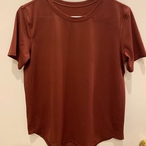 Lululemon High-Neck Running and Training Short Sleeve Shirt